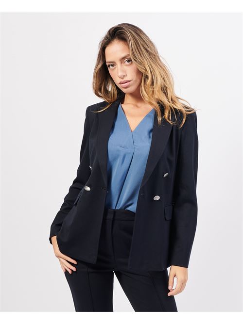 Veste Gerry Weber à simple boutonnage en viscose mélangée GERRY WEBER | 430024-3121880890